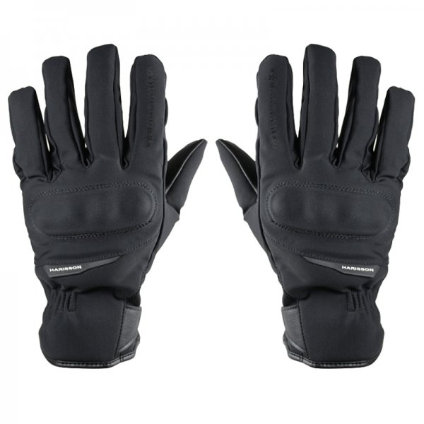 Γάντια μηχανής Harisson Lincoln μαύρα